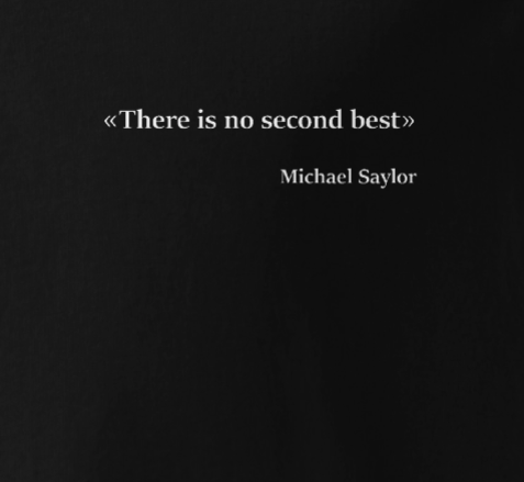 “There is no second best” Michael Saylor