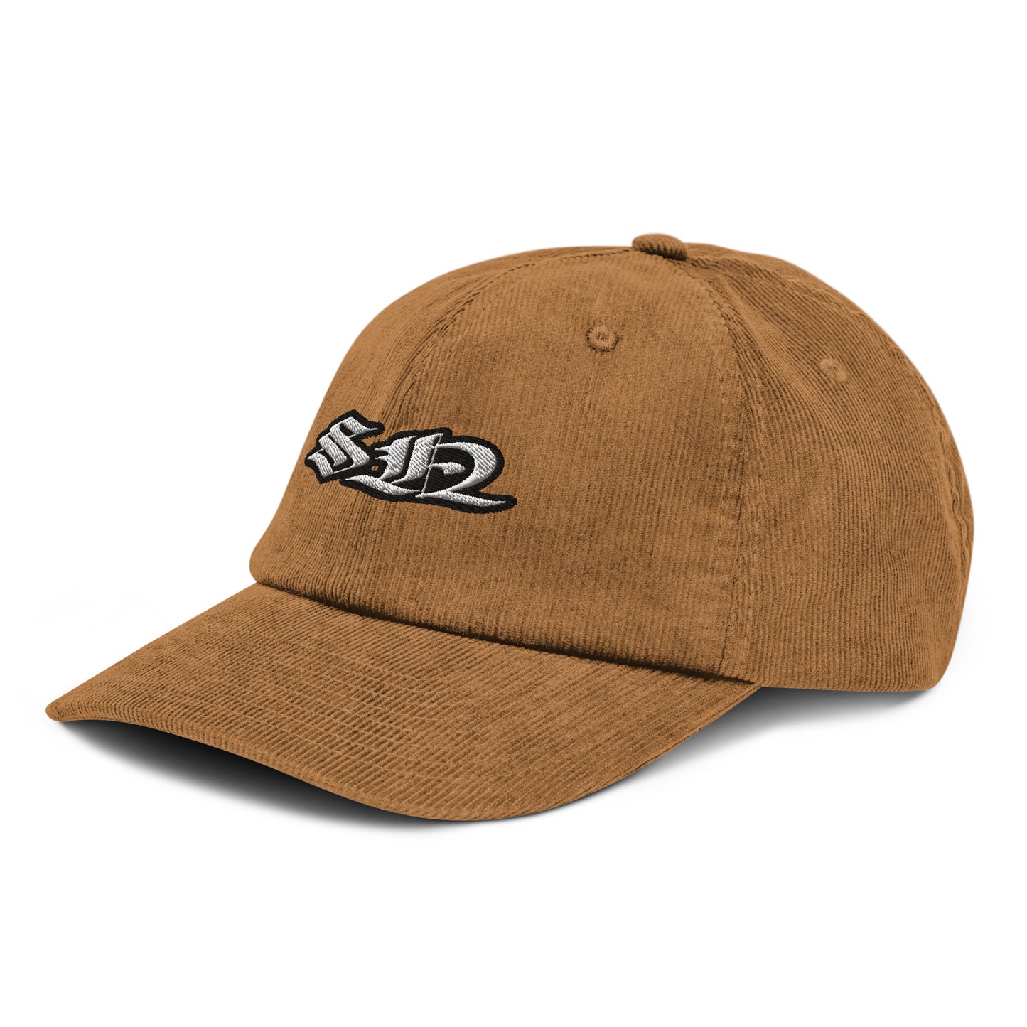 SN Corp embroidered velvet cap