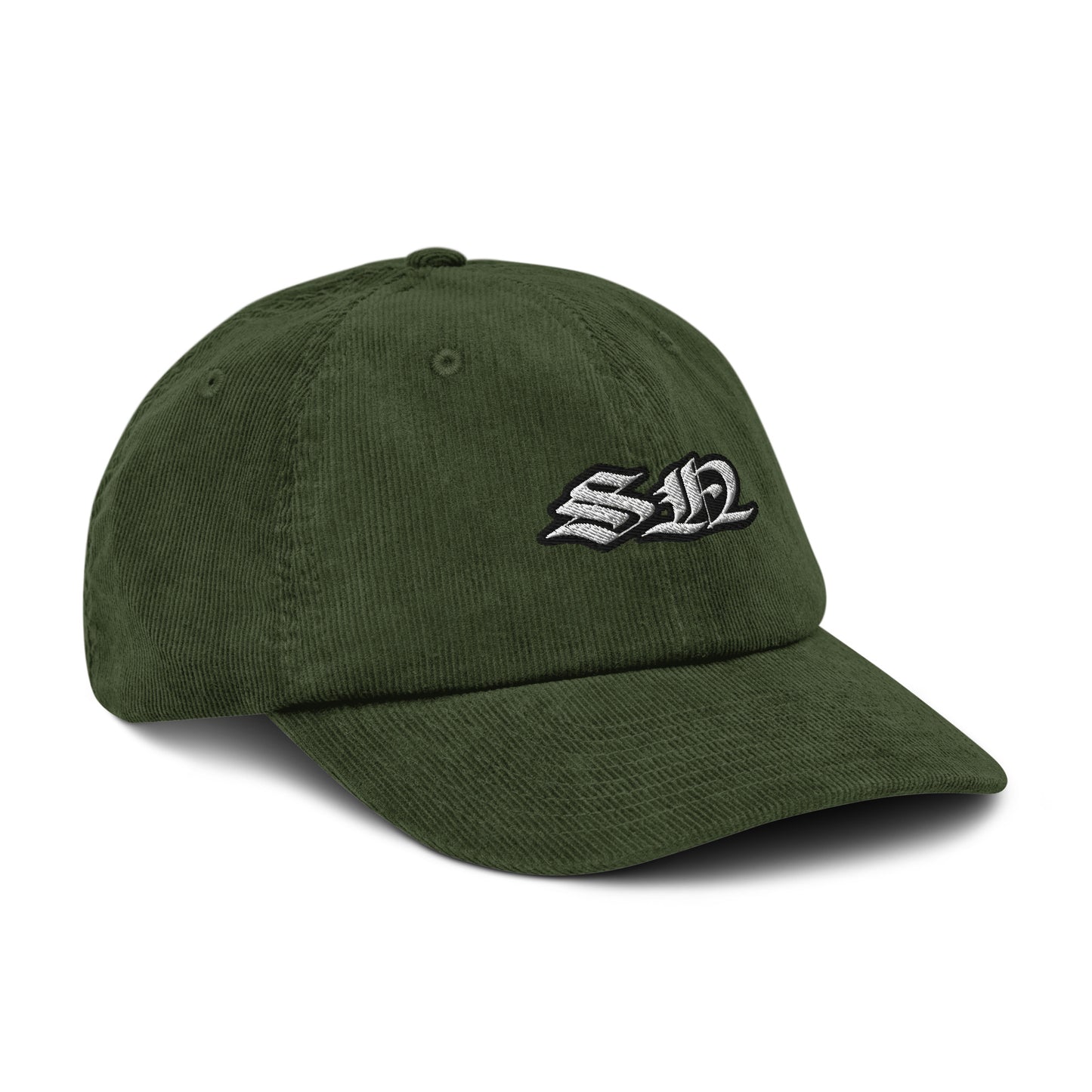 SN Corp embroidered velvet cap